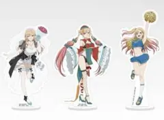 着せ恋　一番くじ　E賞　アクリルスタンド ウェディング　キョンシー　チアガール