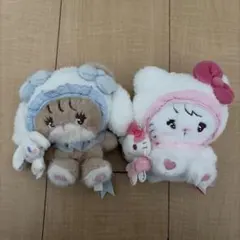 mikko サンリオコラボマスコットホルダー　キティ　シナモン