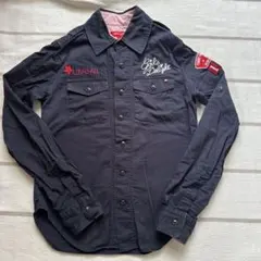 tommy girl Sサイズ　ミニタリーシャツ