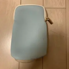 水色ペンポーチ　小型筆箱