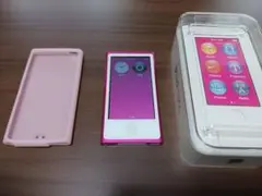 iPod nano Pink, with case (earphones and charging cable missing)