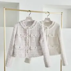 herlipto ツイードジャケット Grace Tweed Jacket
