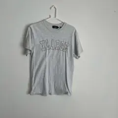 XLARGE 半袖 Tシャツ グレー ロゴ 刺繍