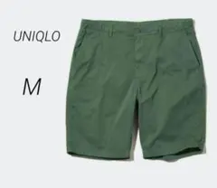 UNIQLO ユニクロ コットンチノショーツ カーキ S メンズ 夏 短パン