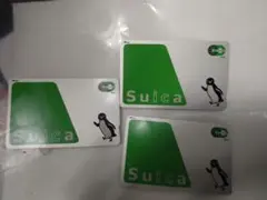 美品 無記名suica 3枚