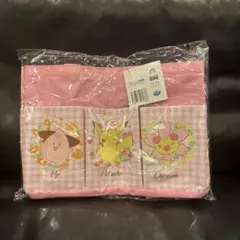 ポケモン　プラチナムザッカポケット付収納バッグ　ピンク　新品未開封