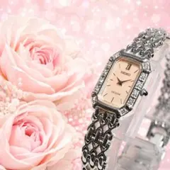 新同品 セイコー SEIKO エクセリーヌ ダイヤベゼル シェル 腕時計 198 