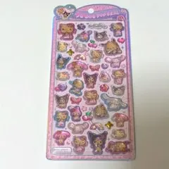 【正規品】サンリオキャラクターズ うるちゅるポップシール 日焼けサマー柄
