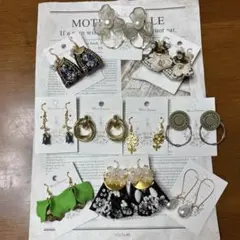ハンドメイドピアスまとめ売りNO. 9 10点1個130円