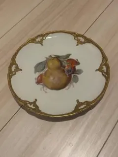 マイセン Meissen フルーツ 絵皿 プレート 金縁 ③ - メルカリ