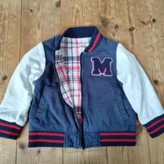 100 リバーシブル スタジャン チェック ムージョンジョン