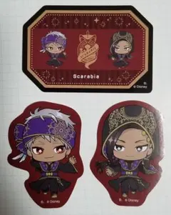 ツイステ ダイカットステッカー カリム ジャミル スカラビア