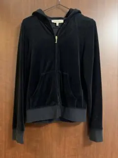 Juicy Couture ベロアパーカー ブラック M 〜6/30までのサムネイル