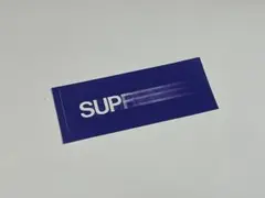 2016SS supreme ステッカー ″モーションロゴ″ パープル