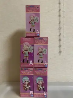 ワンピース ワールドコレクタブルフィギュアジュエリー・ボニー5体