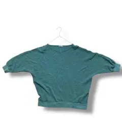 CINEMA CLUB 長袖ニット　セーター　トップス Mサイズ　グリーン　緑