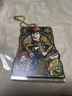 ディズニー2層アクリルキーホルダー　ウッディ