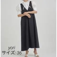 yori 速乾ストレッチコンビネゾン 黒 36 - メルカリ