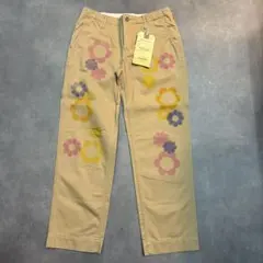 特価 デニムダンガリー スプレープリントパンツ150k