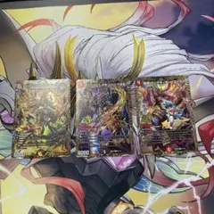 ドキドキ強いデッキ　赤白サムライ　シークレット 3枚セット ドキドキ強いデッキ 赤白サムライ シークレット3種 - メルカリ