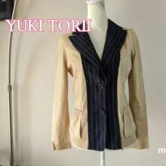 【日本製】ユキトリイ　ニットテーラードジャケット　きれいめ　通勤にも