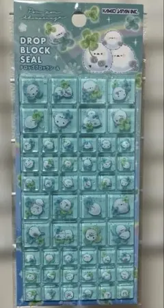シマエナガ　ドロップブロックシール