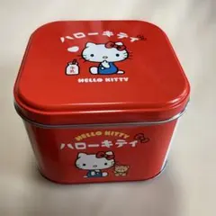 ハローキティ展　いちごクランチ　缶