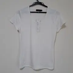 新品roshell ホワイト クルーネック Tシャツ M