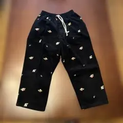 ローリーズファーム　黒 コーデュロイ パンツ　110 120