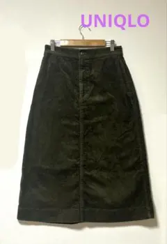 ユニクロ　コーデュロイスカート