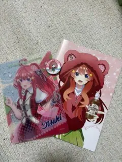 五等分の花嫁 クリアカード・ノート・バッジセット