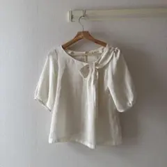 Spick and Span リボンブラウス