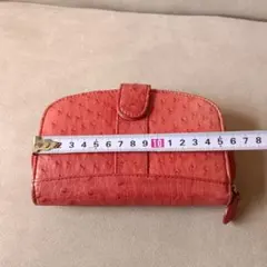 二つ折り財布 赤 - メルカリ