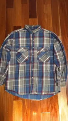 チェックシャツ 古着