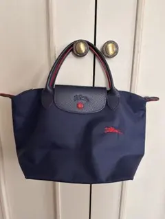 LONGCHAMP プリアージュ　ネイビーS