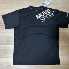 DESCENTE MOVE SPORT Tシャツ ブラック L 新品