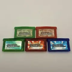 ゲームボーイアドバンス　ポケモン　5個セット