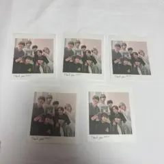 なにわ男子 LIVE TOUR +Alpha 2024 落下物 5枚セット