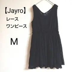 【ジャイロ】Jayroレディース 総レースノースリーブワンピース ミニMブラック