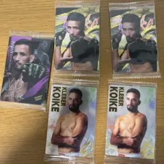 RIZINウエハース　クレベル　5枚セット