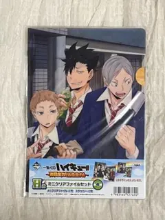 ハイキュー！！　ミニクリアファイルセット