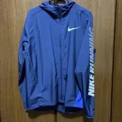 Nike フード付きウィンドブレーカー S ネイビー