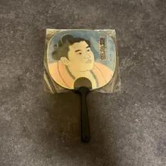 相撲力士デザイン 扇子