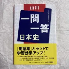 【未使用・帯付き】山川 一問一答 日本史 日本史一問一答編集委員会 山川出版社