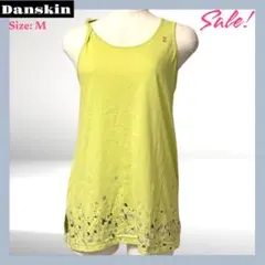 Danskin タンクトップ ライムイエローグリーン Mサイズのサムネイル