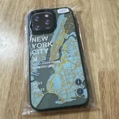 iPhoneProMAX16 地図デザイン iPhoneケース ニューヨーク
