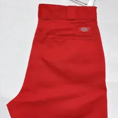 00s Dickies ディッキーズ ワークパンツ メキシコ製 古着 レッド 赤