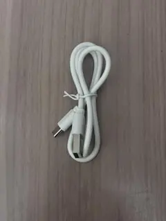 ホワイト USB-A,typeC ケーブル