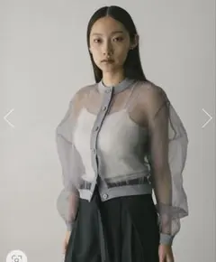 STYLEMIXER シアーコンビネーションカーディガンのサムネイル