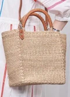 UNITED ARROWS UWSC ABACA スクエア トートバッグ - メルカリ